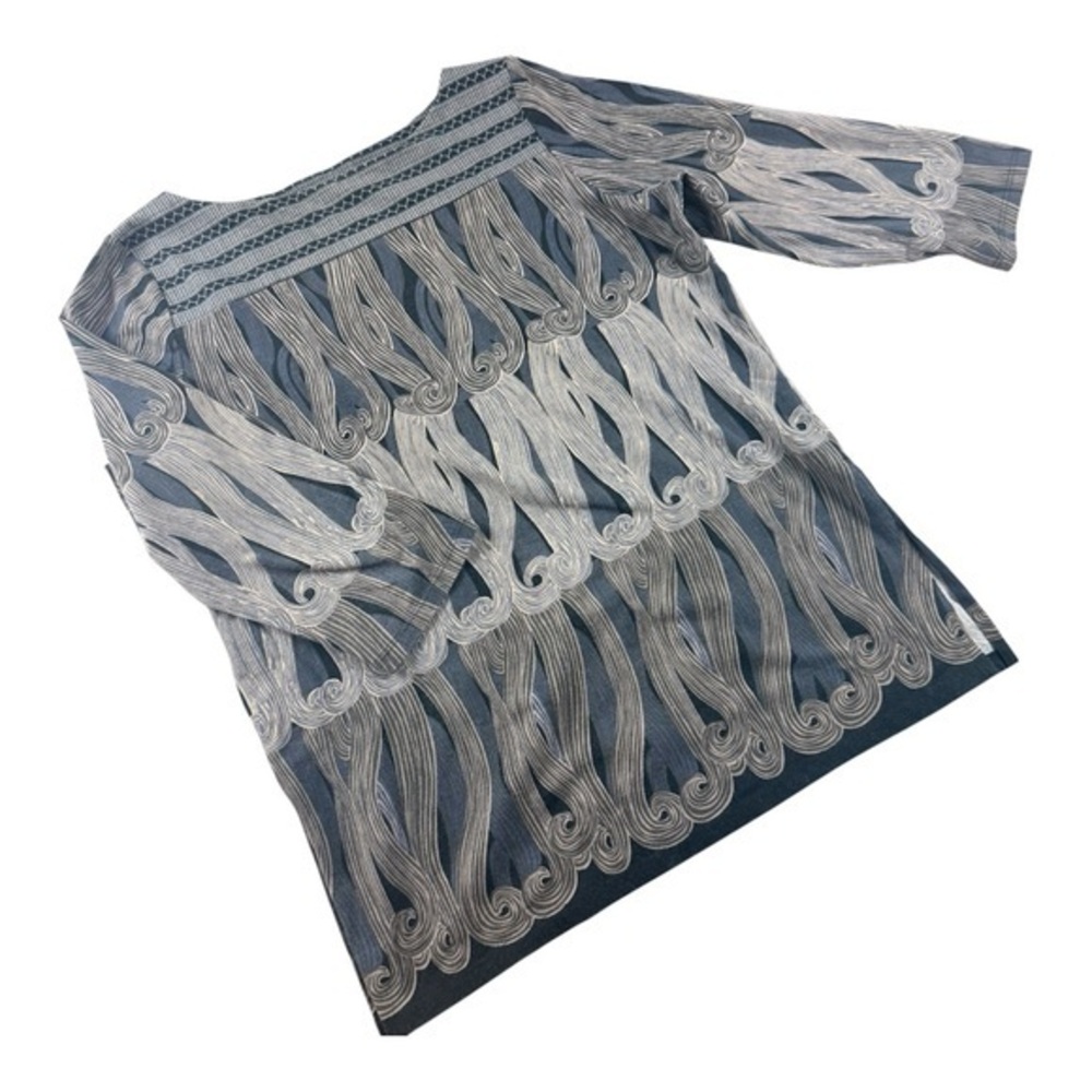 The Metropolitan Museum of Art MET French Tendrils Art to Wear Deco Tunic Top S